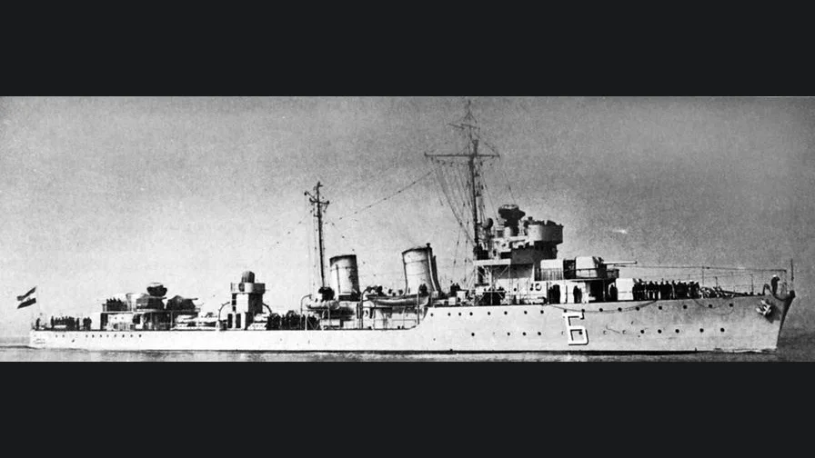 Yugoslav destroyer Beograd photo
