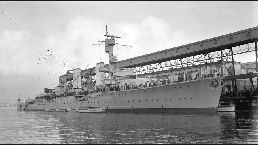 German cruiser Karlsruhe photo
