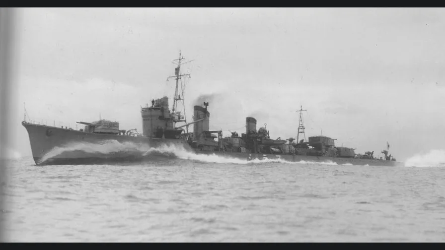 Japanese destroyer Arashi photo